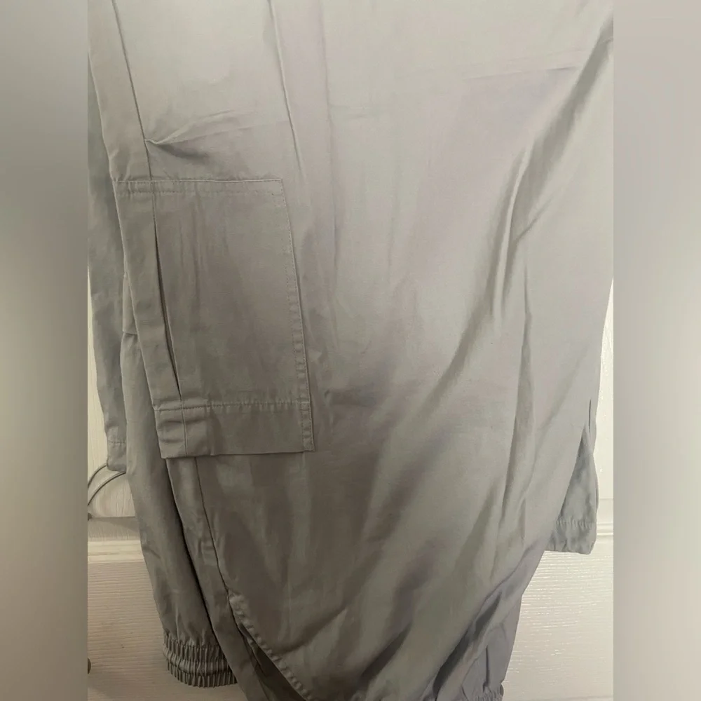 No‎ Boundaries Men’s Gray Parachute Pants! NWT! Size 2XL!